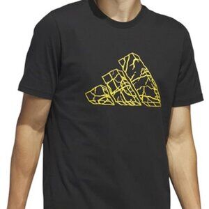 adidas Pass Rock Basketball Graphic Tee Men's Graphic Tee Size XL